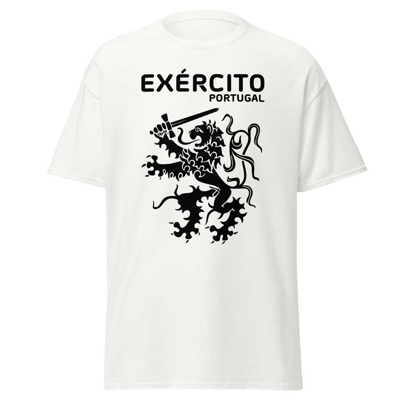 T-Shirt Exército de Portugal branca